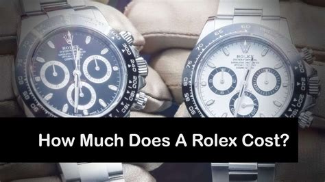 how much does rolex cost.